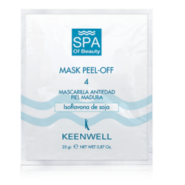 Keenwell SPA of Beauty 4 Peel-Off Anti Age Mask with Soy Isoflavones